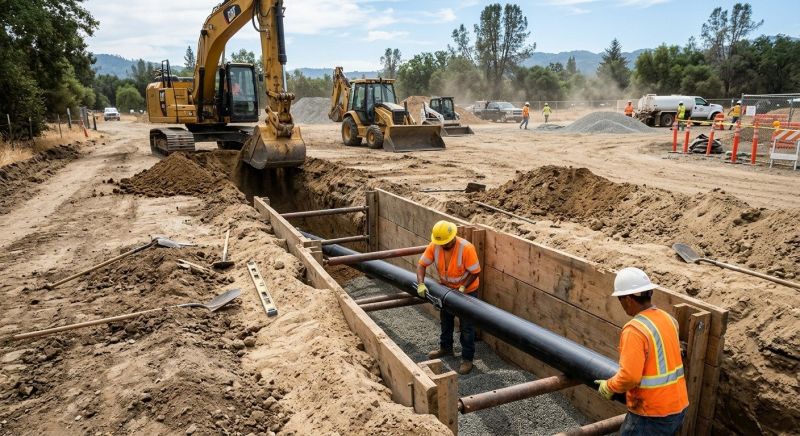 Trench Installation in Houston, TX