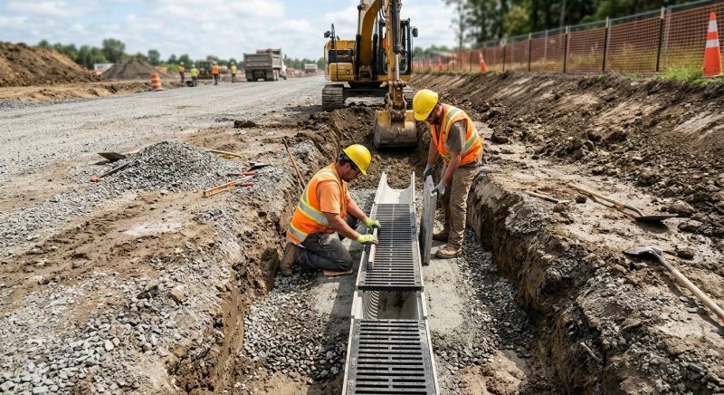 Drainage Ditch Excavation in Salt Lake City, UT