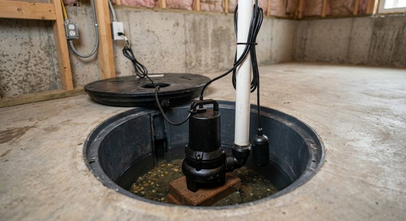 Drainage Pump Installation in Manchester, NH