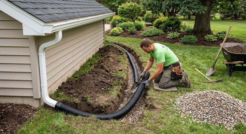 Irrigation Trenching in Houston, TX