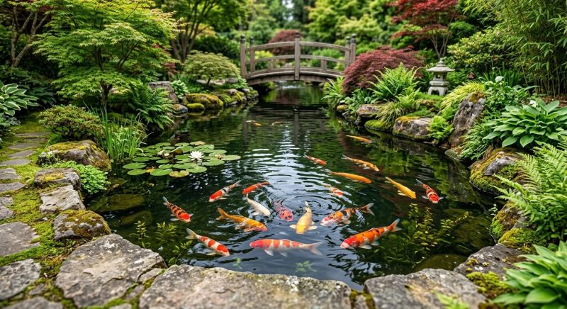 Koi Pond Construction in Ventura County, CA