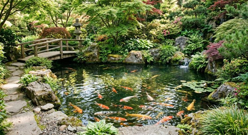 Koi Pond Construction in Ventura County, CA