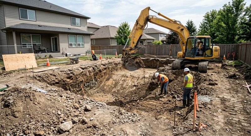 Pool Excavation in Salt Lake City, UT